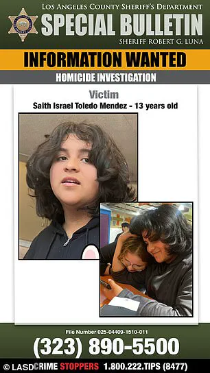 13-Year-Old Saith Mendez Killed in Pico Rivera Shooting, Community in Shock