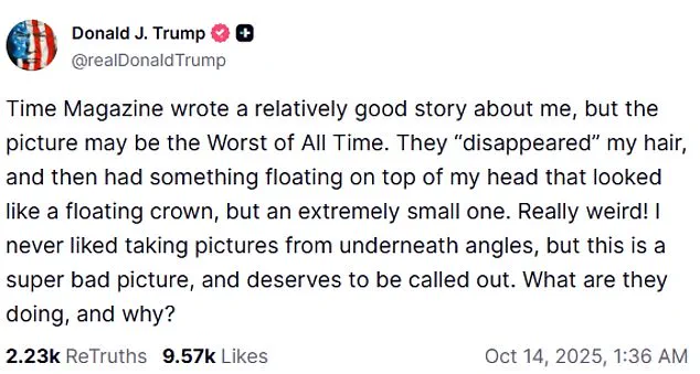Trump's Gaza Peace Deal and Time Magazine's Controversial Cover: 'Worst Photo Ever' Sparks Debate