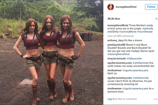 Karen Gillan and Jumanji Cast Reunite for Promotional Photoshoot Amid Production Secrecy
