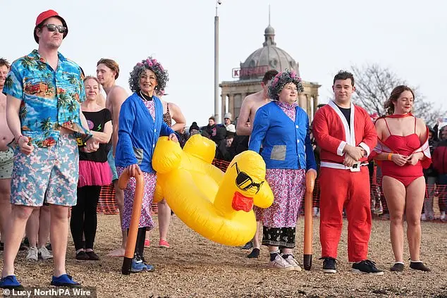 As 2026 Begins, Hundreds Brave Icy Waters for Traditional New Year's Dips in Whitley Bay
