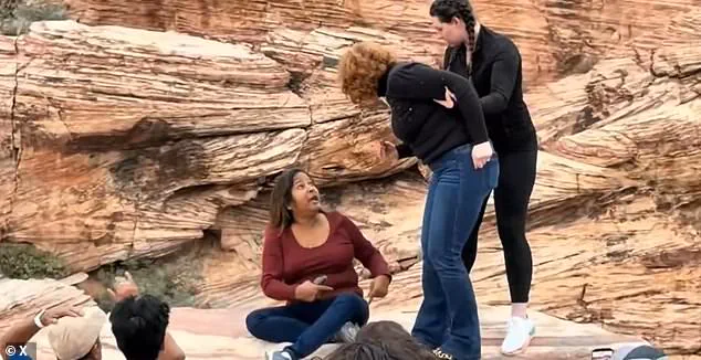 Viral Confrontation at Red Rock Canyon: Nevada Woman and Italian Tourist Clash Over Photo Session, Dubbed 'First Ka' by Social Media