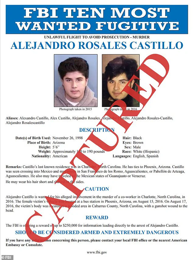 FBI's Cross-Border Operation Successfully Apprehends Top Ten Fugitive, Showcasing Government's Commitment to Justice