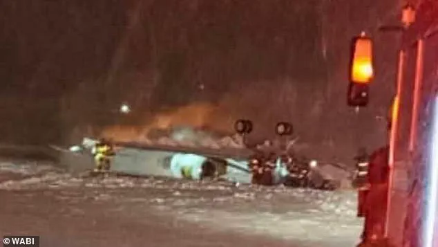 Crash Raises Questions About Safety Regulations Amid Winter Storm Emergency in Maine