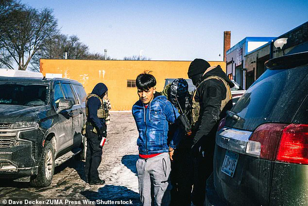 Breaking: Dramatic Fleeing in Handcuffs as Illegal Migrant Leaves Family Behind in Minnesota Incident Caught on Camera