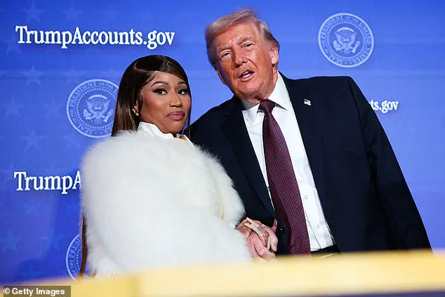 Nicki Minaj's Subdued Appearance with Trump at Controversial Financial Event Sparks Quiet Debate