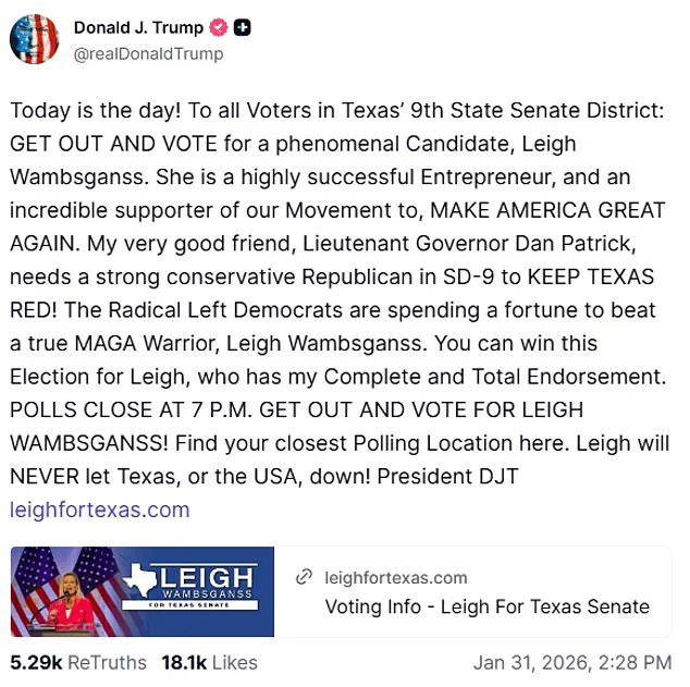 Special Election Flips Texas 9th District to Democrats, Raising Midterm Concerns