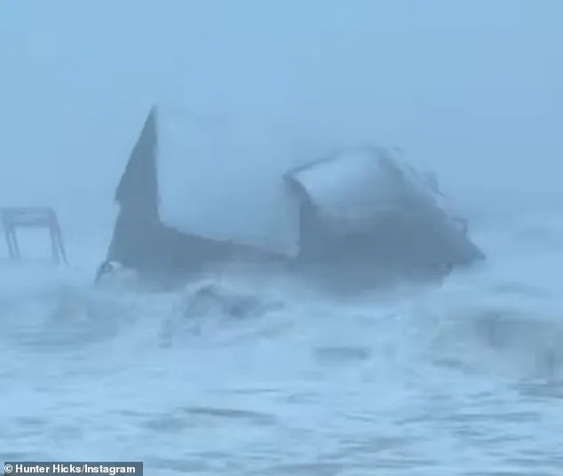 Four Homes Collapse into Ocean as Storm Ravages North Carolina's Outer Banks, Accelerating Coastal Erosion