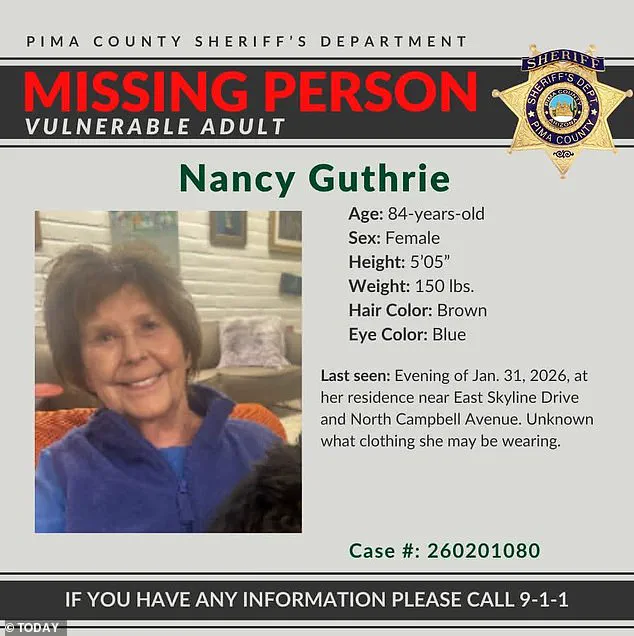 Tense Search for Missing Woman Transforms Tucson Neighborhood into Crime Scene