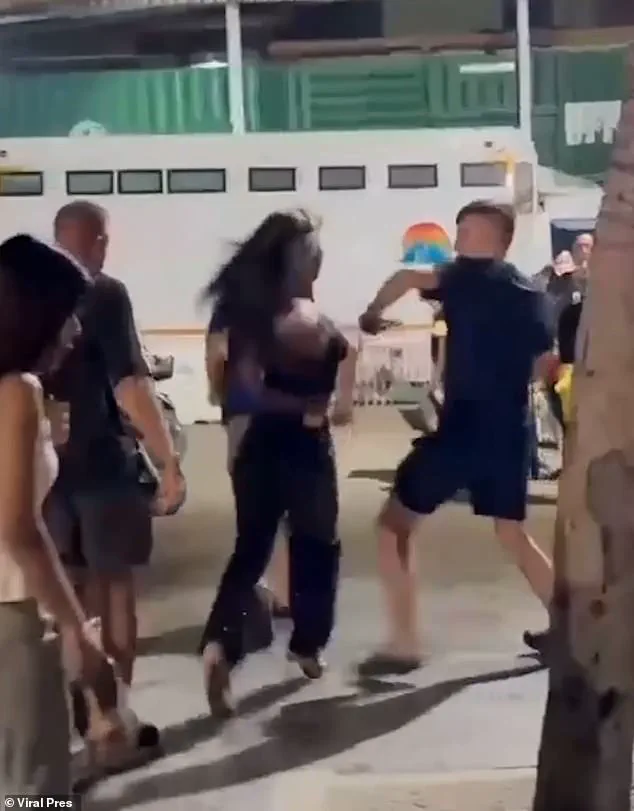 Violent Clash in Pattaya: British Tourists Accuse Transgender Women of Theft, Video Captures Chaos