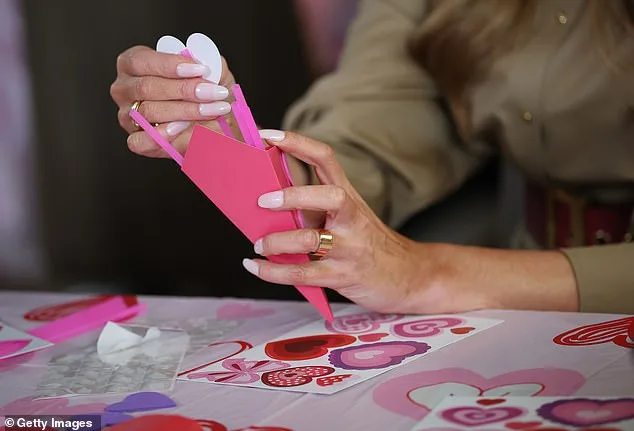 Melania Trump Brings Hope and Levity to Children's Inn on Valentine's Day