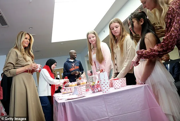 Melania Trump Brings Hope and Levity to Children's Inn on Valentine's Day