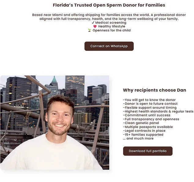 Donor Dan's $30K Sperm Donation Empire: Luxury, Influence, and Controversy