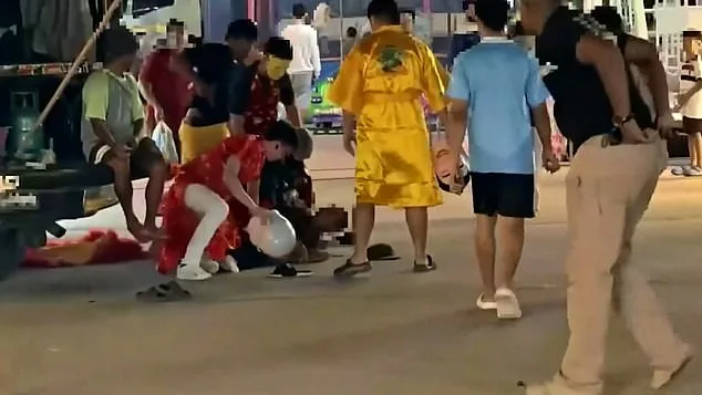 Thai Police in Vibrant Dragon Costume Arrest Suspect in Lunar New Year Art Theft