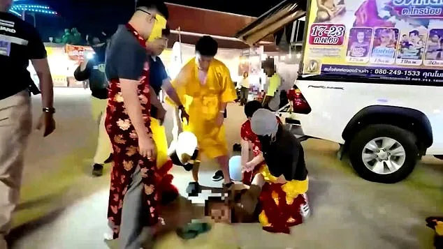 Thai Police in Vibrant Dragon Costume Arrest Suspect in Lunar New Year Art Theft