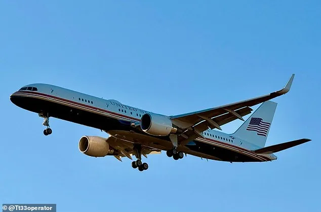 Trump's Air Force Fleet Redesign Sparks Controversy with Red, White, and Gold Scheme