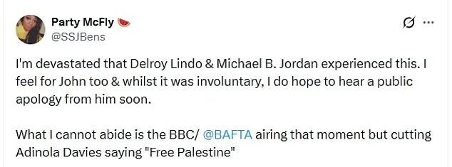 BBC Faces Backlash Over Unedited Racial Slur During BAFTAs Coverage