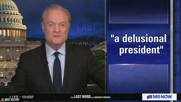 O'Donnell Condemns Barron Trump's Draft Dodging, Compares to Queen Elizabeth Amid Trump Family Scrutiny