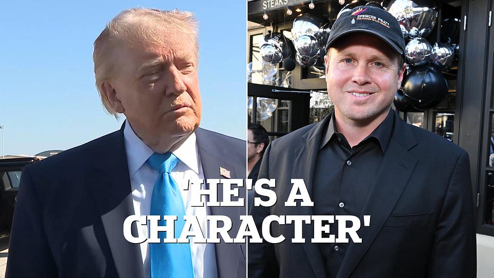 Trump questions reality star Pratt's support despite surging mayoral campaign.
