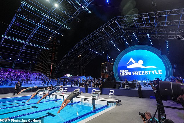 Controversial Enhanced Games debut in Las Vegas breaks only one world record.