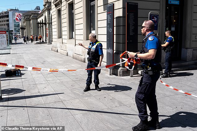 Switzerland railway station knife attack leaves three injured as investigation begins.