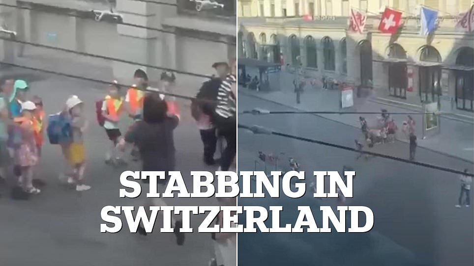 Switzerland railway station knife attack leaves three injured as investigation begins.