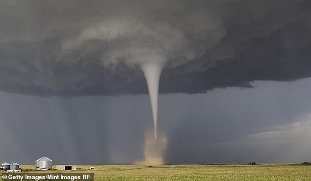 Rare tornado threat shifts Tornado Alley east, warning millions in Pacific Northwest.